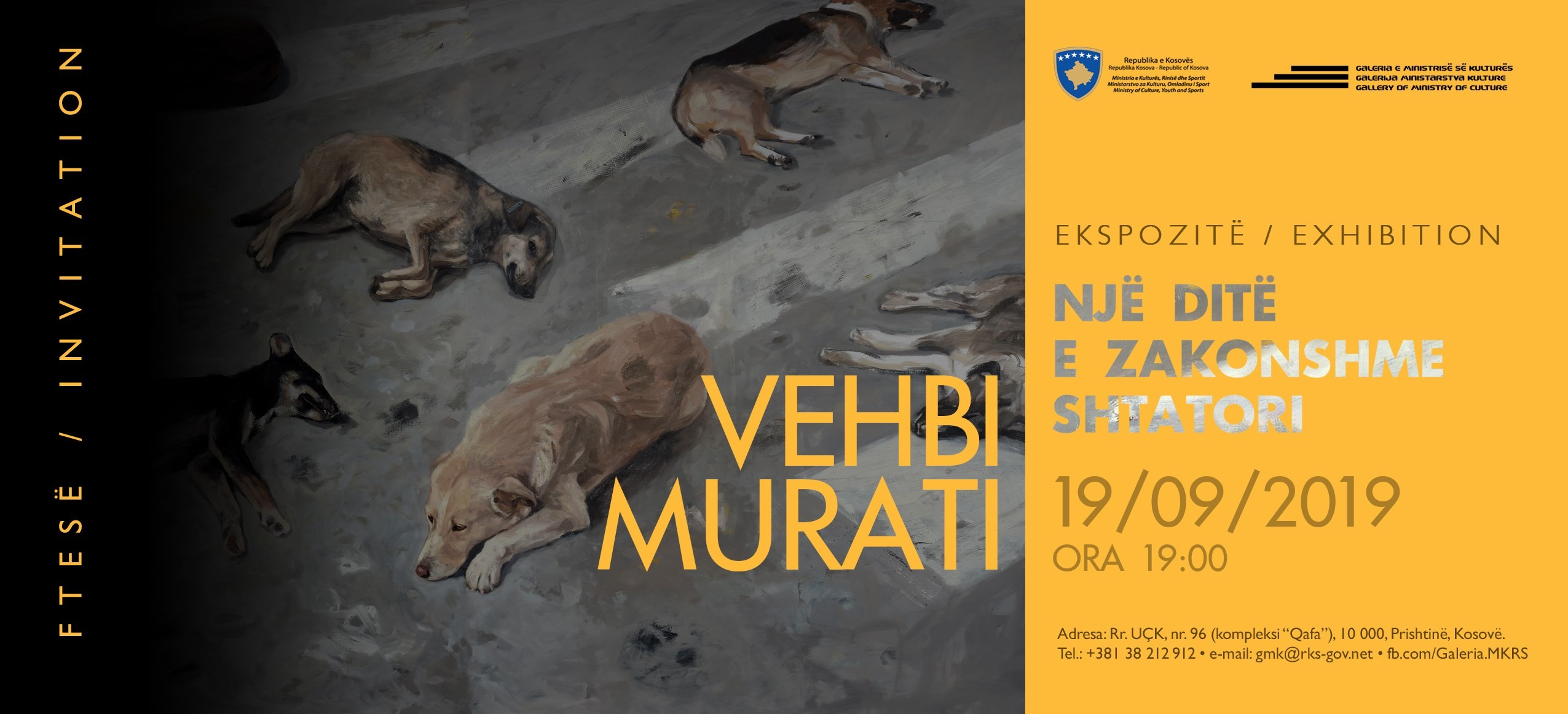 Hapet ekspozita e Vehbi Murati e titulluar “Një ditë e zakonshme shtatori”