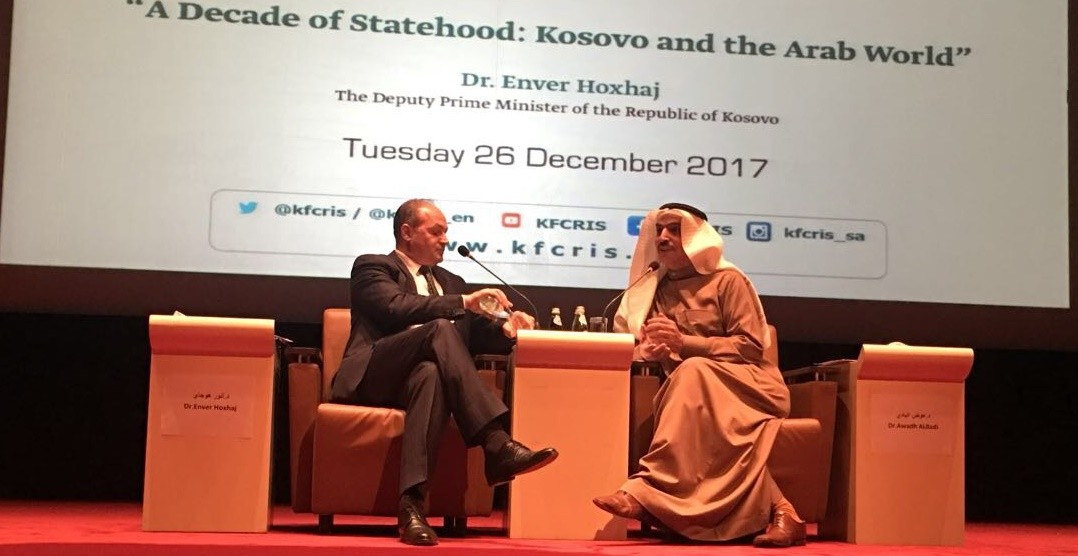 Hoxhaj shprehet i zhgënjyer me mosnjohjen nga shumë shtete arabe
