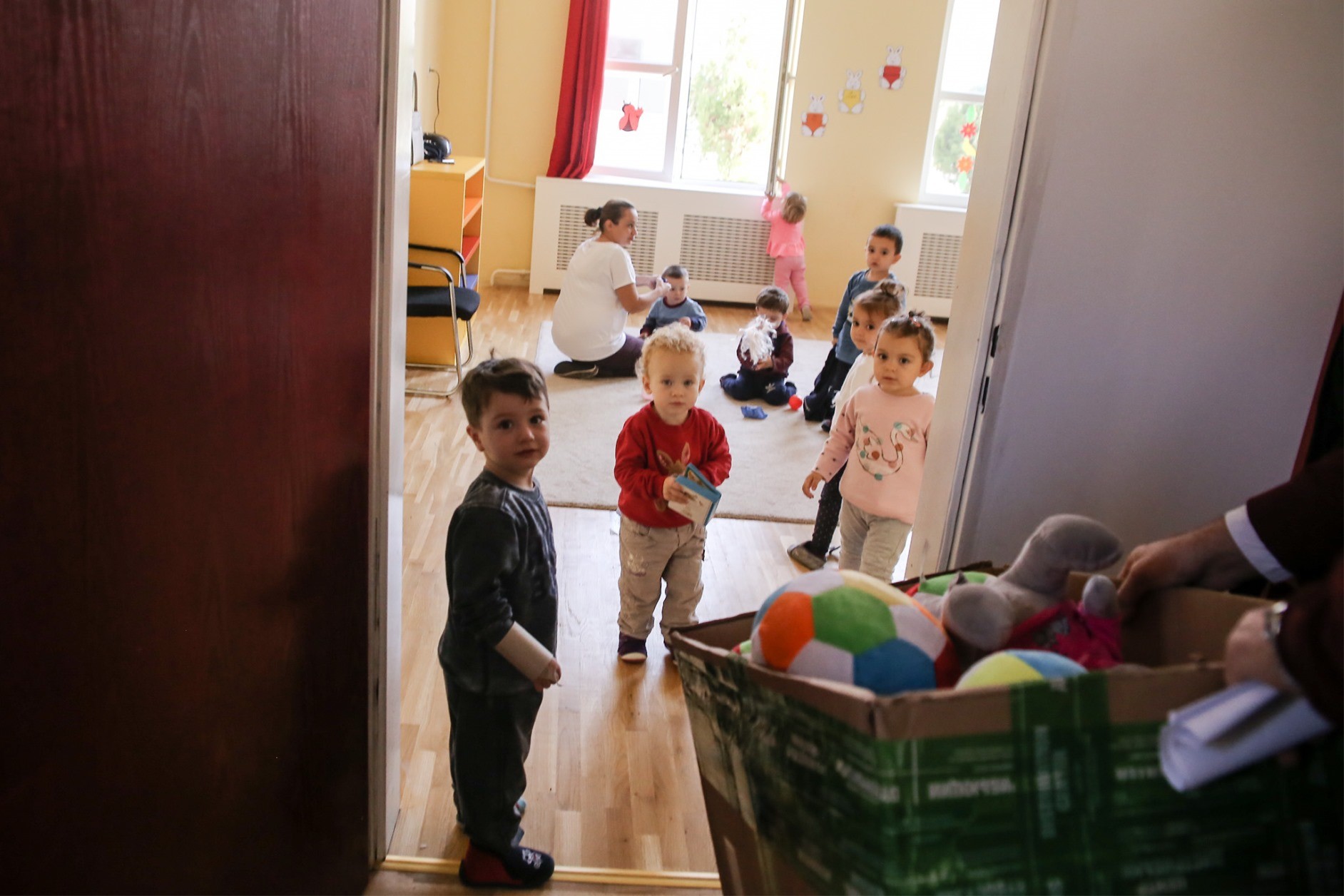 Çerdhet e reja furnizohen me material didaktik dhe kënde të punës