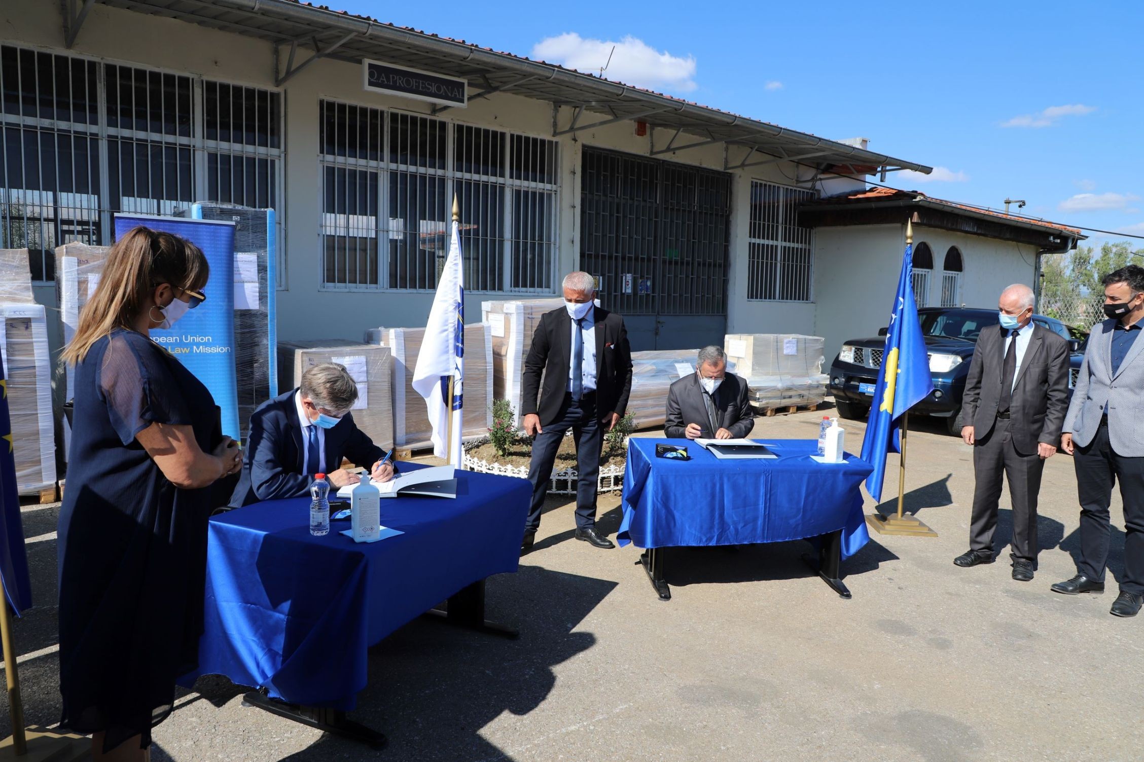 EULEX dhuron donacion për SHKK-në