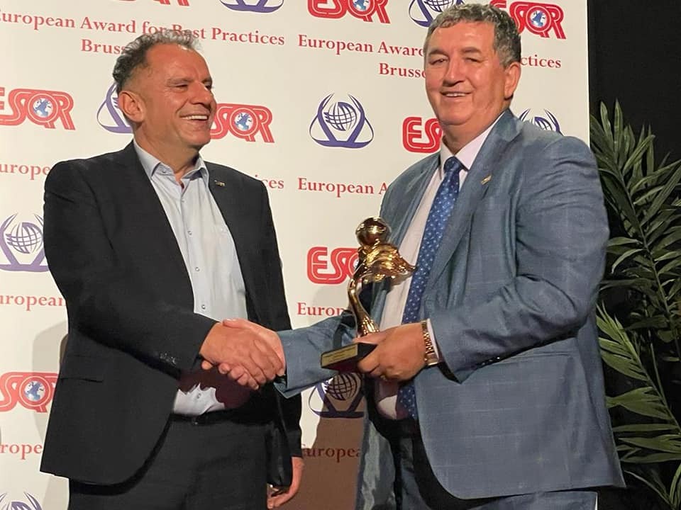 Eurometal fituse e çmimit evropian për kualitet dhe cilësi nga ESQR