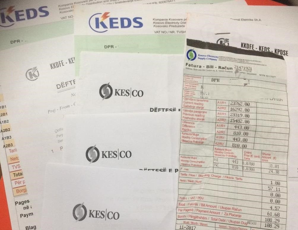 Bordi i ZRRE-së raporton për faturimin e energjie elektrike të shpenzuar në veri