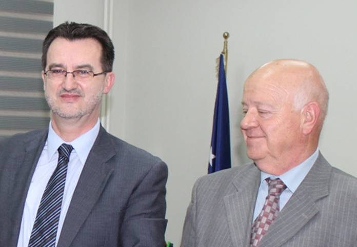 Ministri Agani priti Ambasadorin e Bullgarisë, Bobi Bobev
