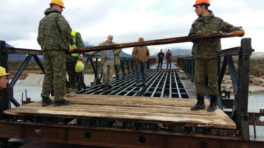 Forca e Sigurisë së Kosovës ndihmon Forcat e Armatosura të Shqipërisë