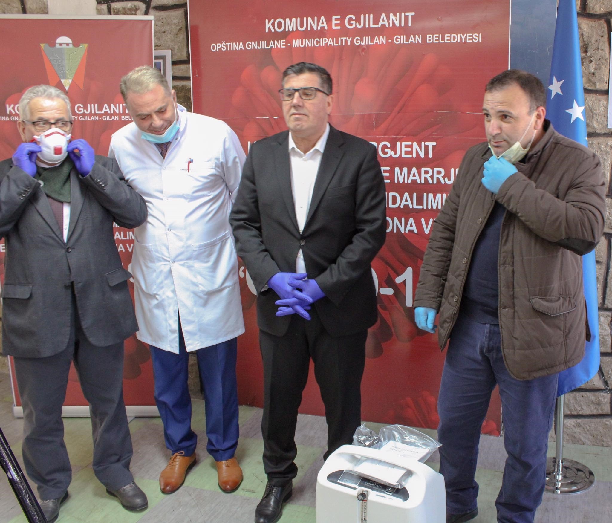 Gjilani pranon një aparat oksigjeni nga Bio Lab