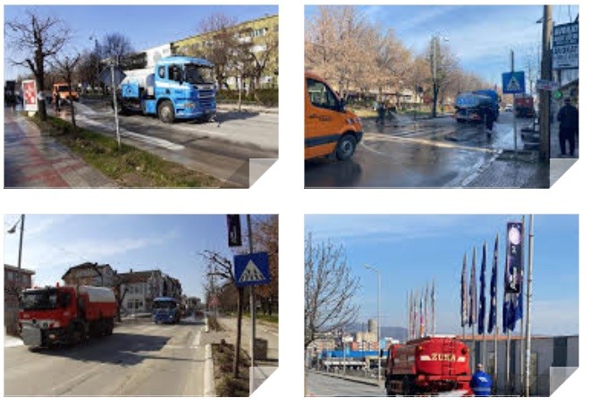 Gjilani nis dezinfektimin e rrugëve si masë preventive kundër Covid19