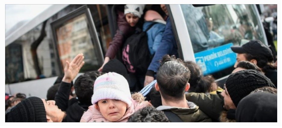 Grekët përdorin gaz lotsjellës kundër emigrantëve February 29, 2020 12:31