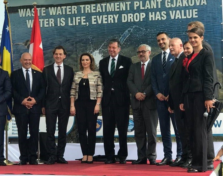 Vihet gurthemeli i impiantit për trajtimit të ujërave të ndotura në Gjakovë 