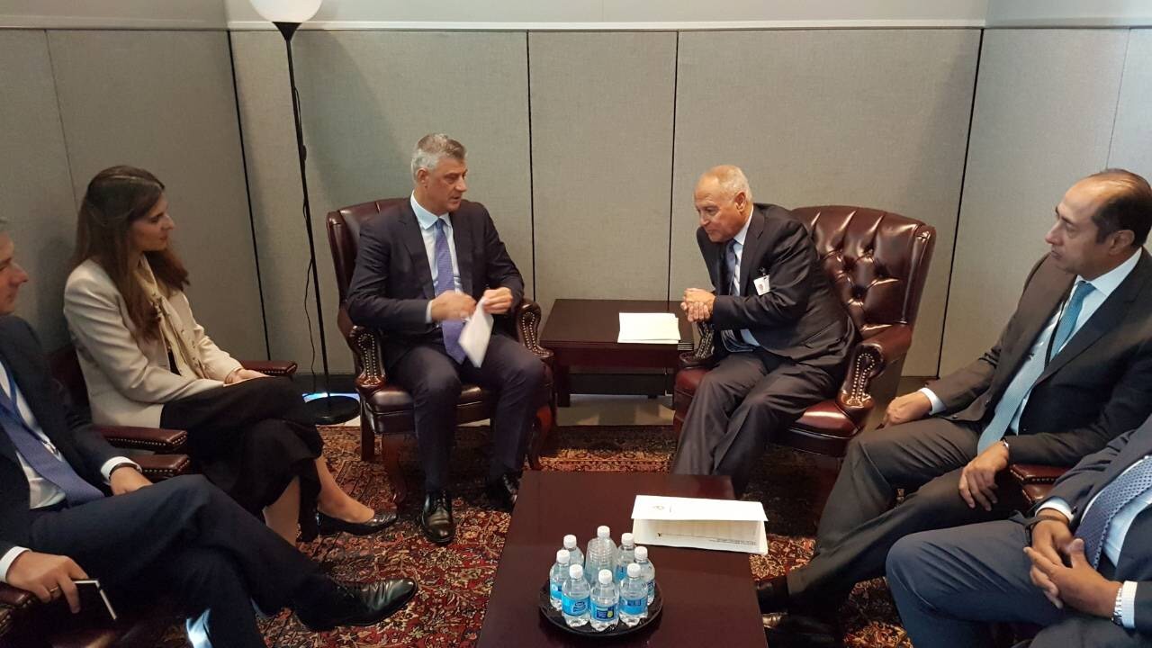 Presidenti Thaçi kërkon njohjen e shteteve anëtare të Ligës Arabe