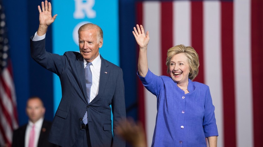 Hillary Clinton mbështet Bidenin në garën për president