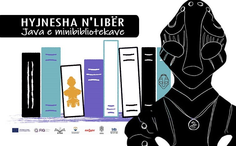 “Hyjnesha n’libër” përmbyllët me hapjen e 12 minibibliotekave