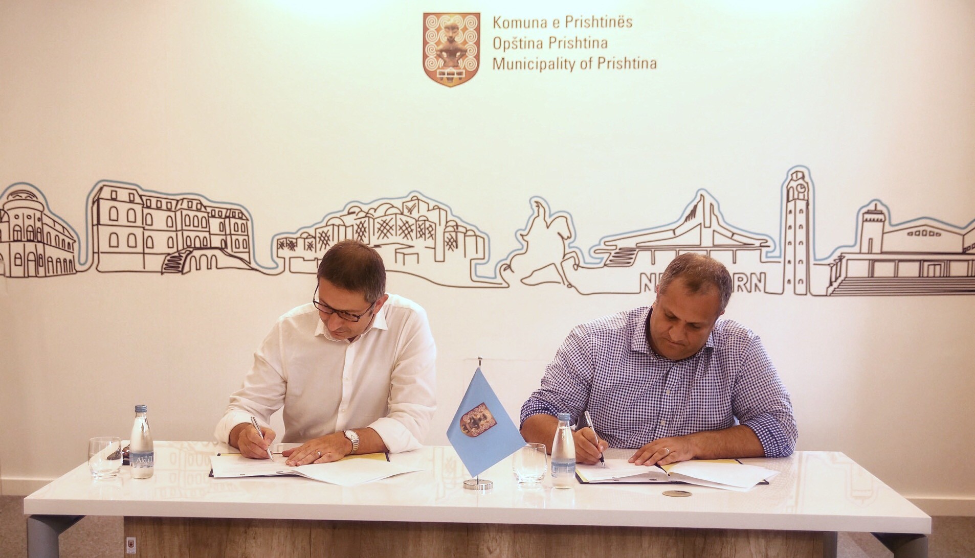 Komuna e Prishtinës në përkrahje të projektit të Sallës Koncertale