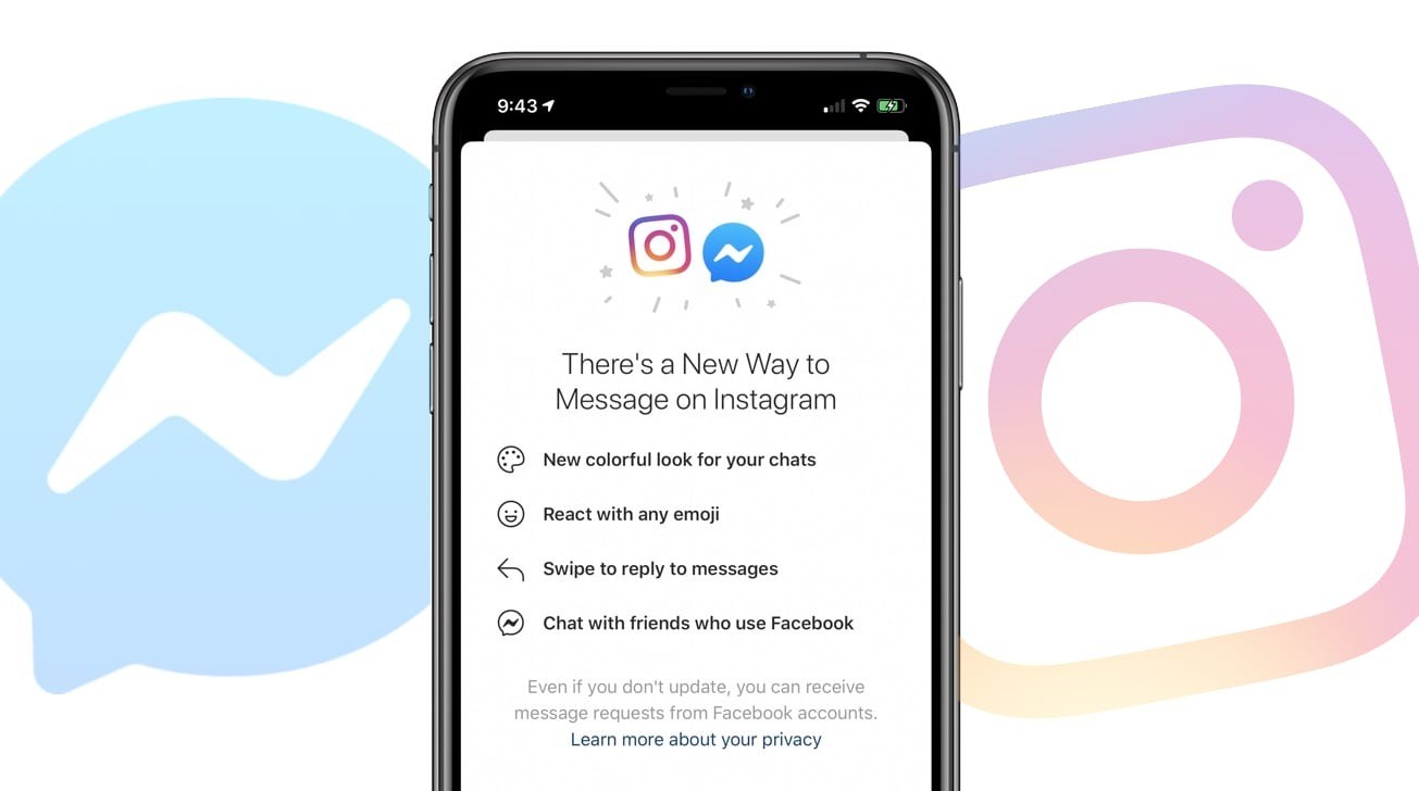 Instagram dhe Messenger bashkojnë grupet e bisedave