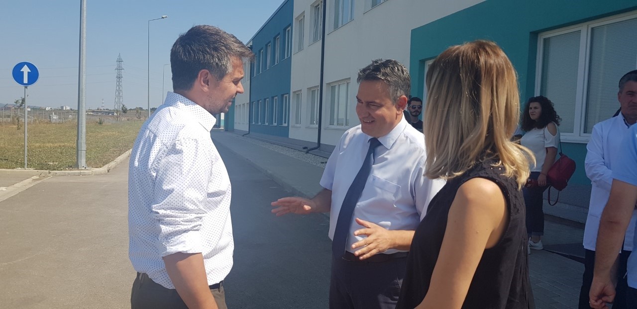 Përfaqësues të Ambasadës gjermane, KFW dhe GIZ vizitojnë Ujësjellësin