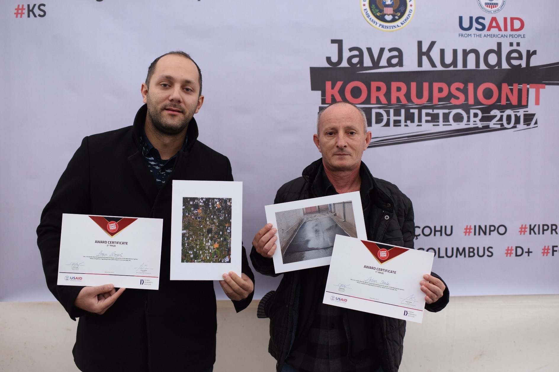 KDI ndan çmimet për garën fotografike kundër korrupsionit 