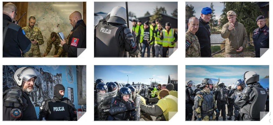 KFOR dhe EULEX ushtrojnë për të qenë të gatshëm të mbështesin Policinë e Kosovës 