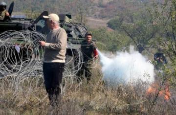 Serbi plagoset, donte t'i rrëmbente armën ushtarit të KFOR-it