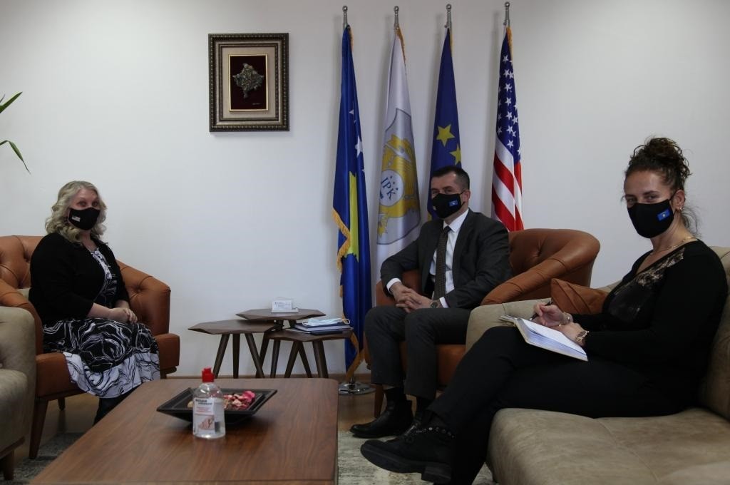Atasheja e ICITAP-it amerikan Kimberly Riffe vizitoi IPK-në