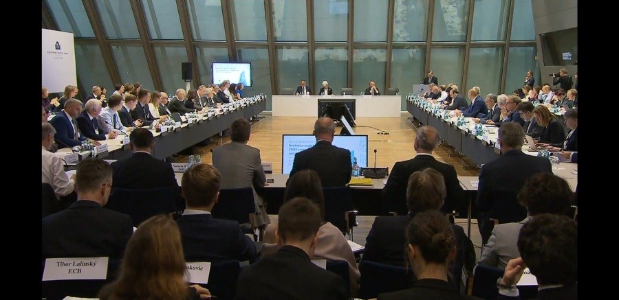 Delegacioni i BQK-së në konferencën e organizuar nga Banka Qendrore Evropiane