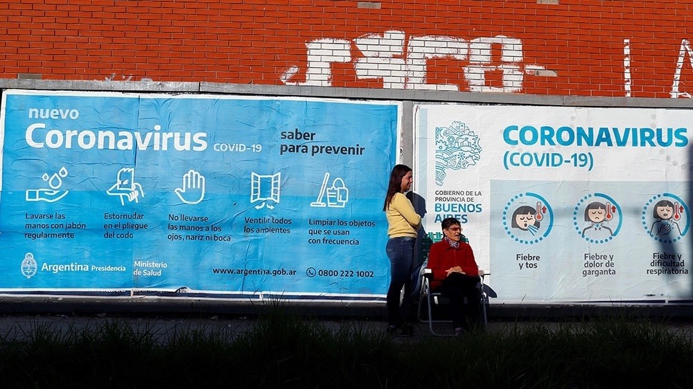 Argjentina bëhet vendi i 5 në botë që kalon mbi 1 milion të infektuar me Covid-19