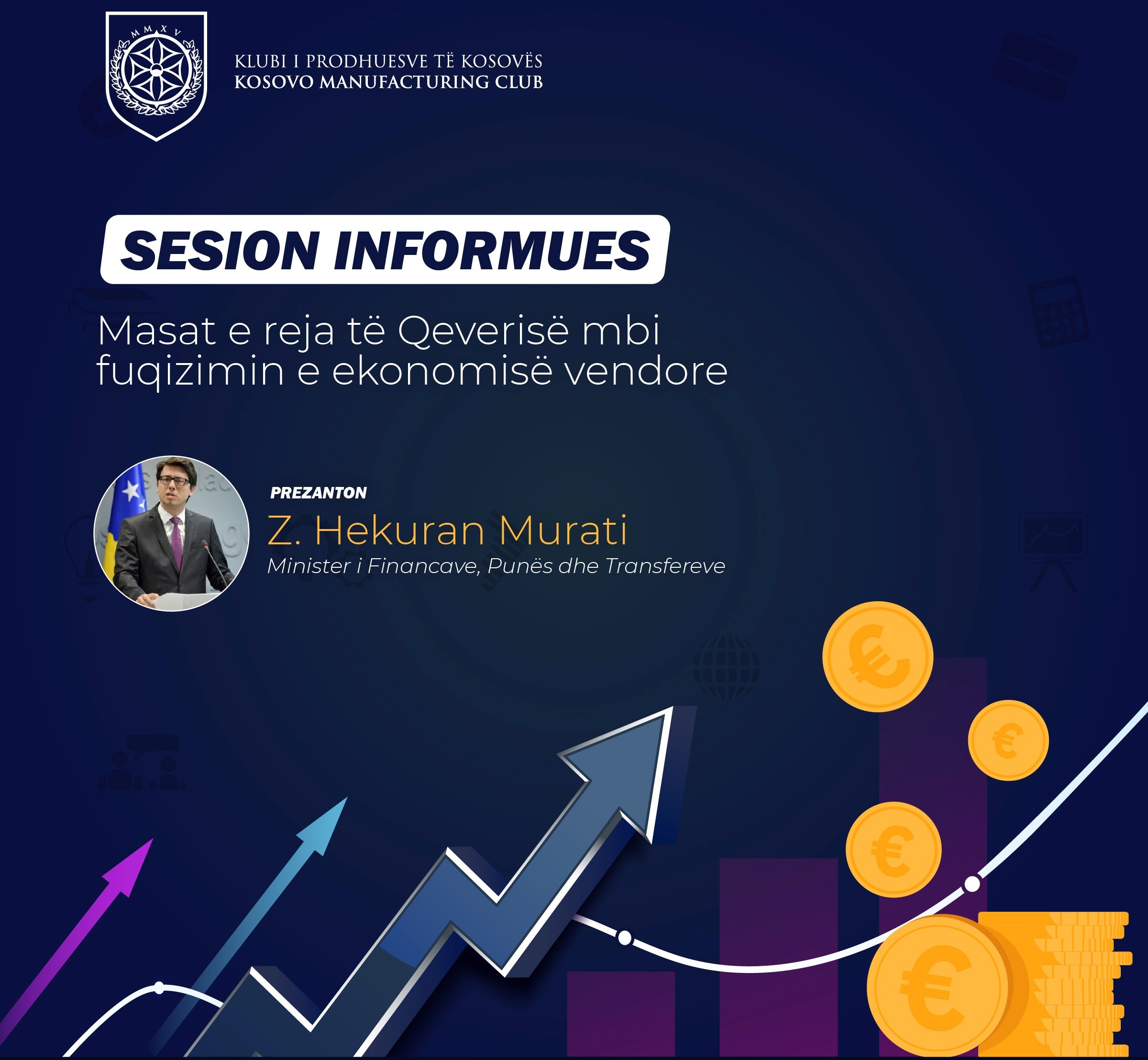 KPK organizon sesion informues rreth masave të qeverisë për ekonominë