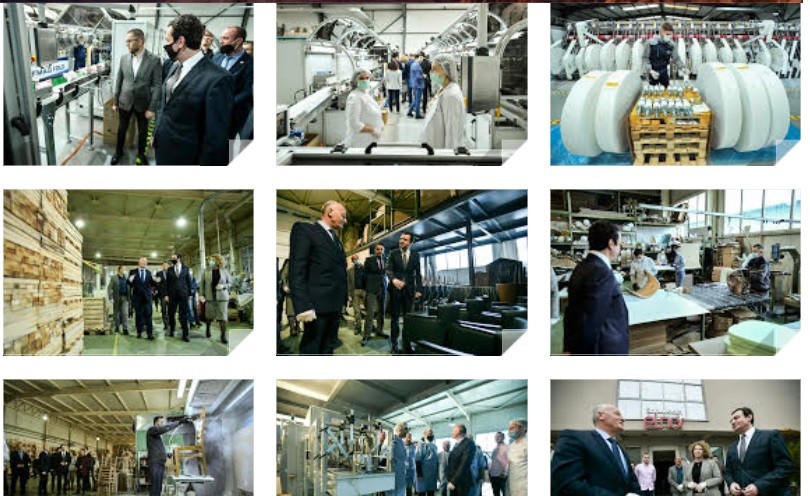 Kryeministri në detyrë Kurti vizitoi fabrikat “Happy”, “Elnor” dhe Birra “Prishtina”