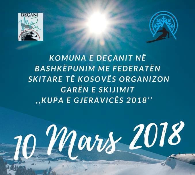 Mbahen garat e skijimit Kupa e Gjeravicës 2018