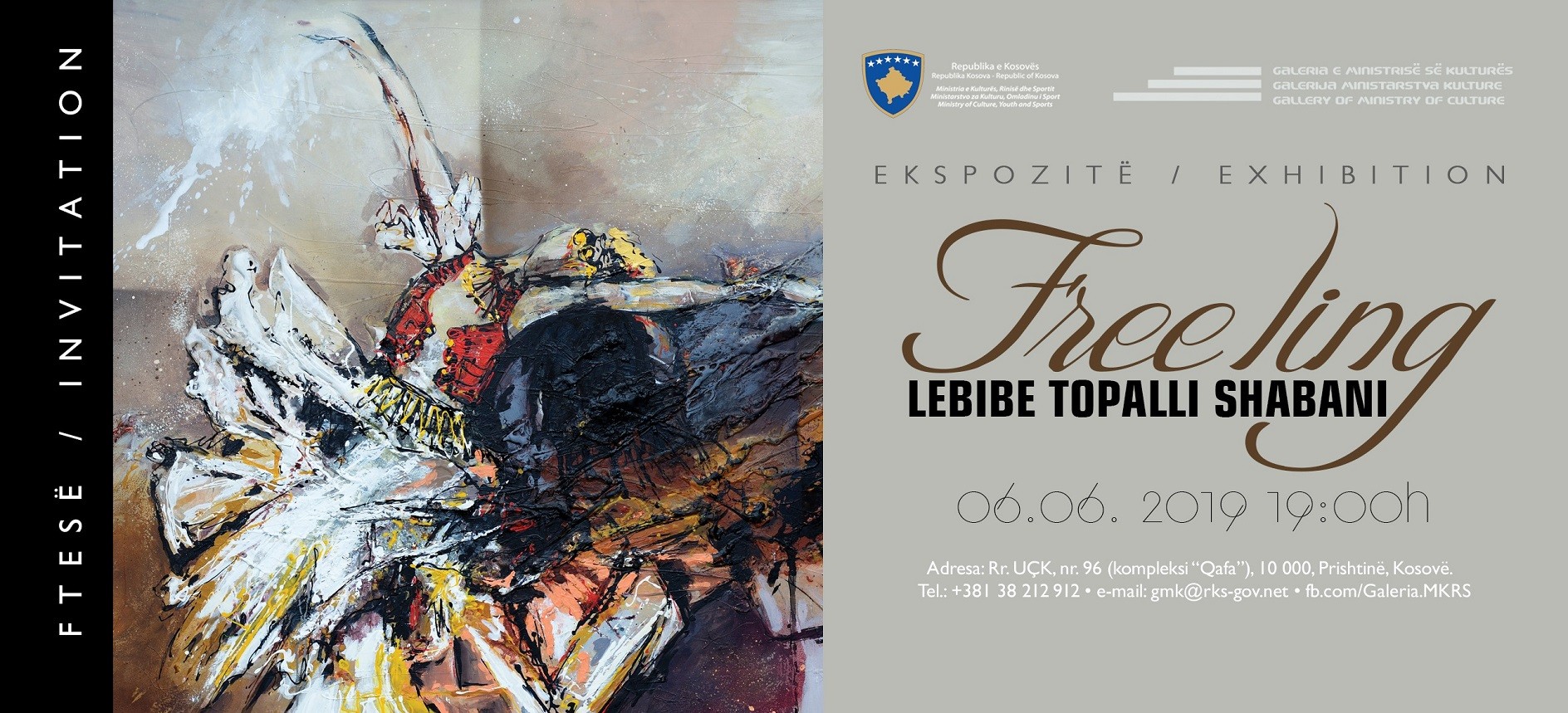 Lebibe Topalli-Shabani hap ekspozitën “Freeling”