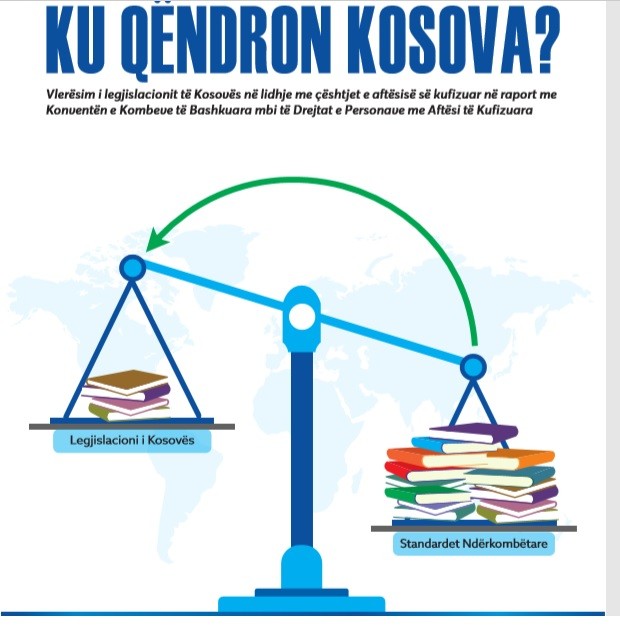 Kosova përmbush 30 për qind të ligjeve për personat me aftësi të kufizuara