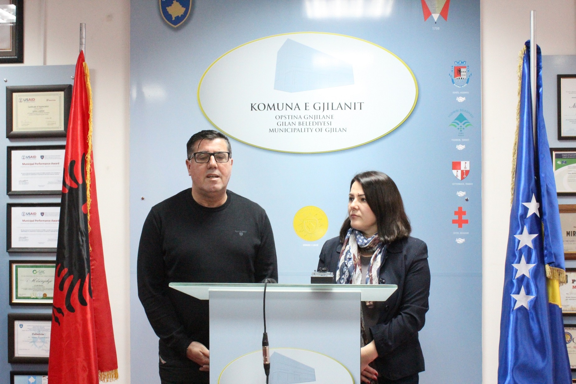 Haziri e Shkodra koordinohen për realizim të projekteve për Gjilanin