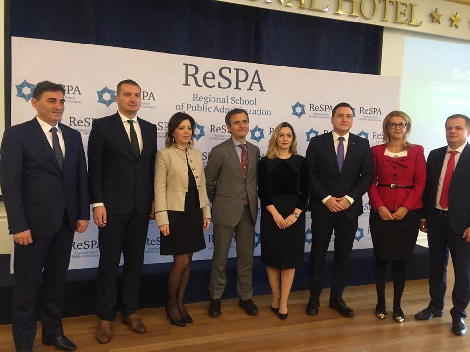 Ministri Yagcilar në takimin Bordit Drejtues ndërkombëtar të ReSPA-s