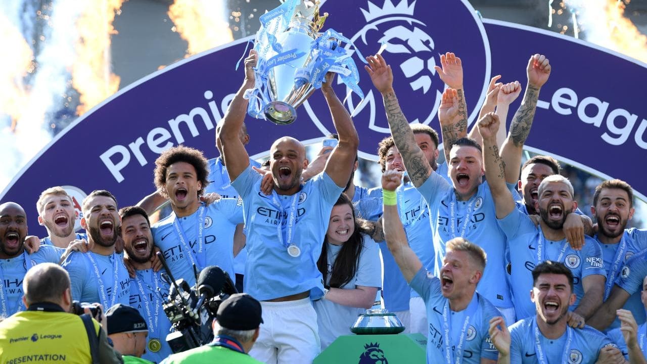 Manchester City rikonfirmohet kampion i Premier League