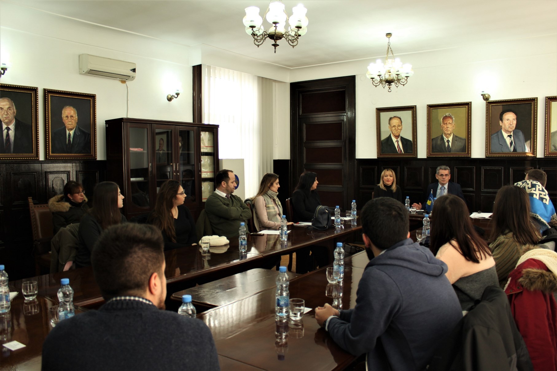 Rektori Dema i uroi mirëseardhje 11 studentëve ndërkombëtarë