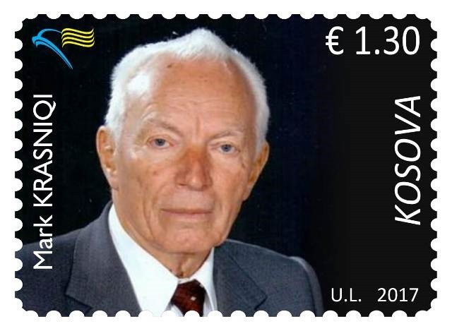 Mark Krasniqi dhe Pajazit Nushi në pulla postare