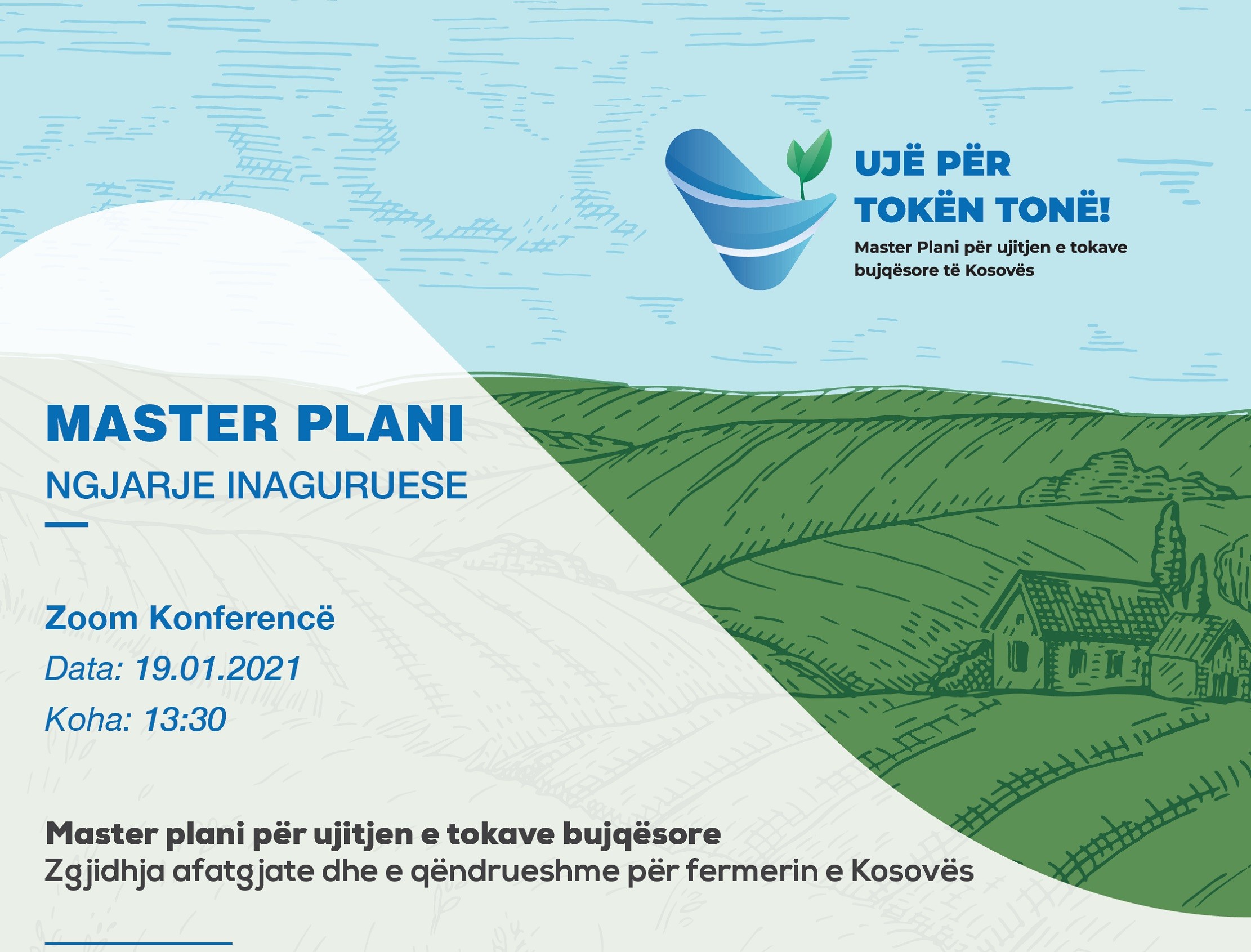 Prezantohet masterplani 600 milionësh për ujitjen e tokave bujqësore  