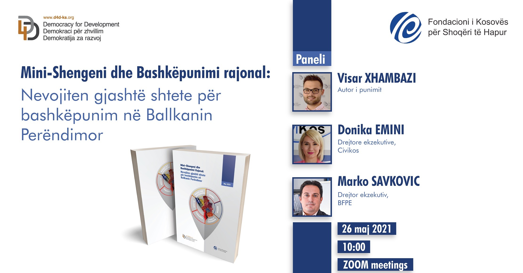 D4D lanson hulumtimin për mini-Shengenin dhe bashkëpunimin rajonal