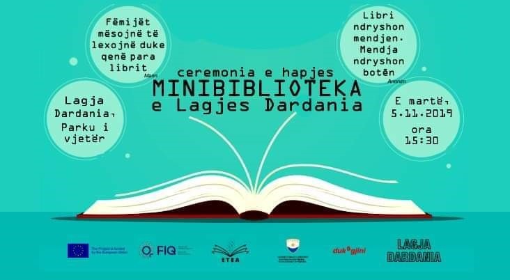 Hapet mini biblioteka e parë në lagjen Dardania