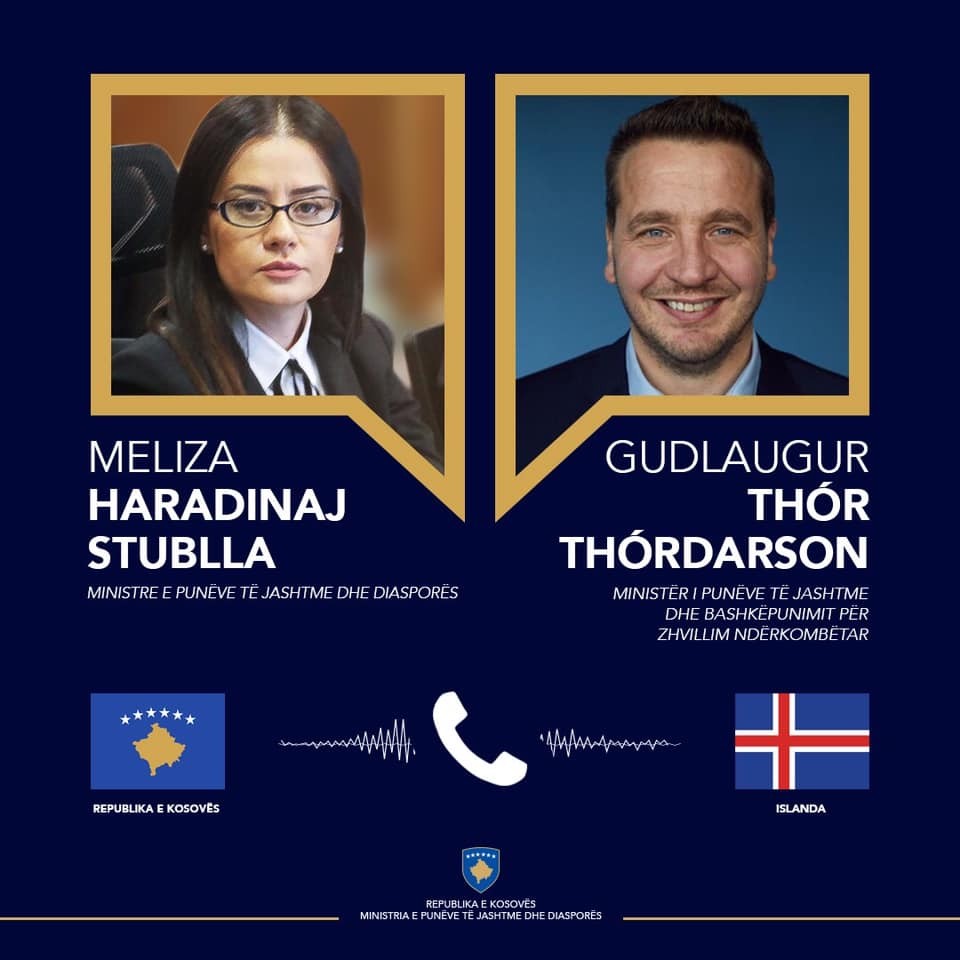 Konfirmohet nevoja për bashkëpunim në mes të Kosovës dhe Islandës