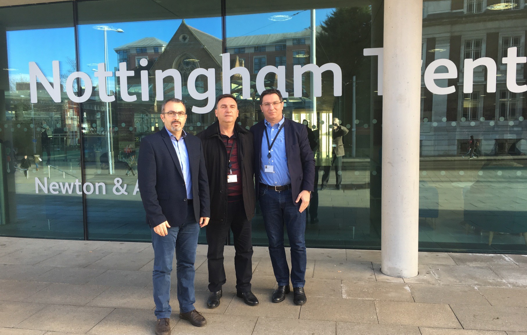 Profesorë të UKZ  pjesëmarrës në aktivitetet e Nottingham Trent University