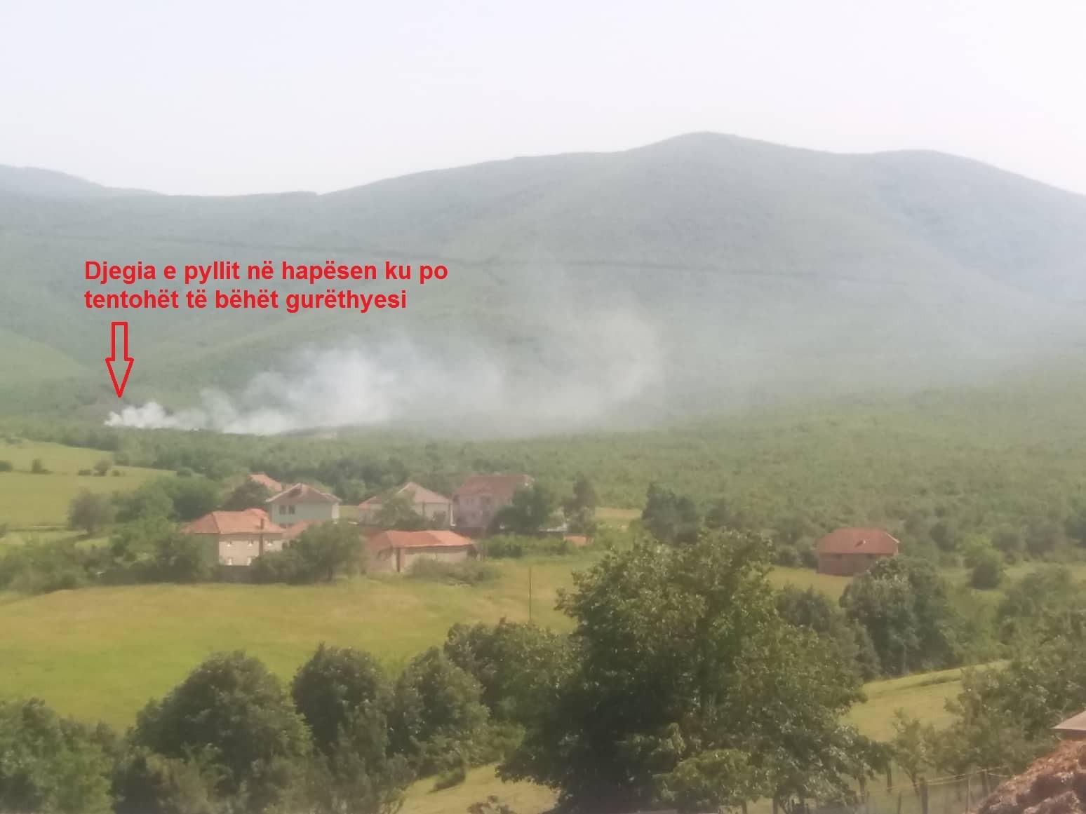 Protestohet në mbrojtje të natyrës në fshatin Kusar të Gjakovës