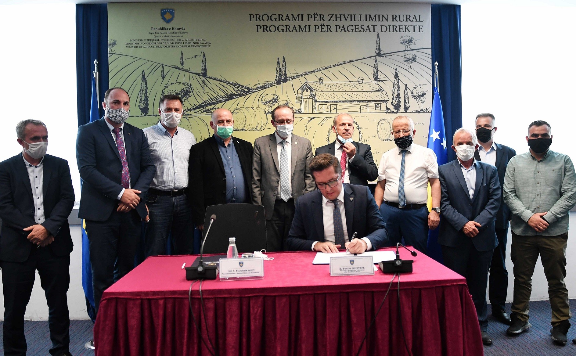 Nënshkruhet Programi për Zhvillim Rural dhe ai i Pagesave Direkte në vlerë 53 milionë euro