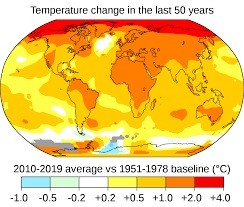 Rritja e temperaturës në nivele katastrofike