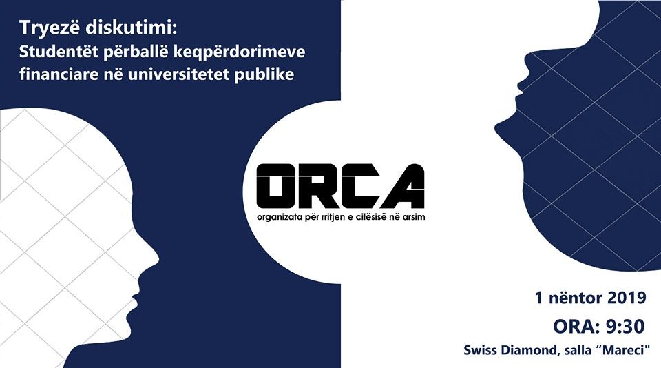 ORCA publikon keqpërdorimet financiare në universitetet publike