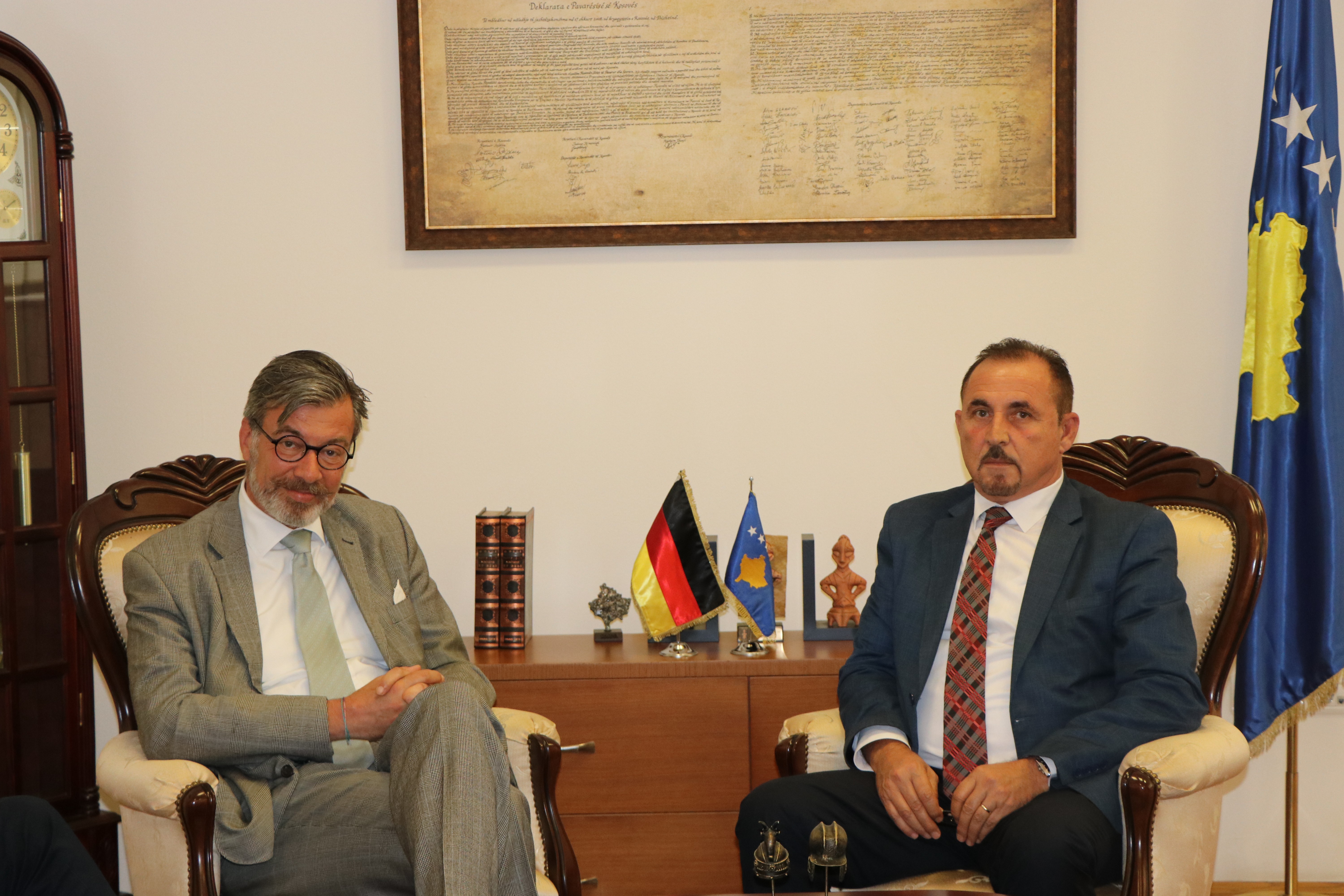 Gjermania vazhdon me përkrahjen e Kosovës në sferën e sigurisë publike