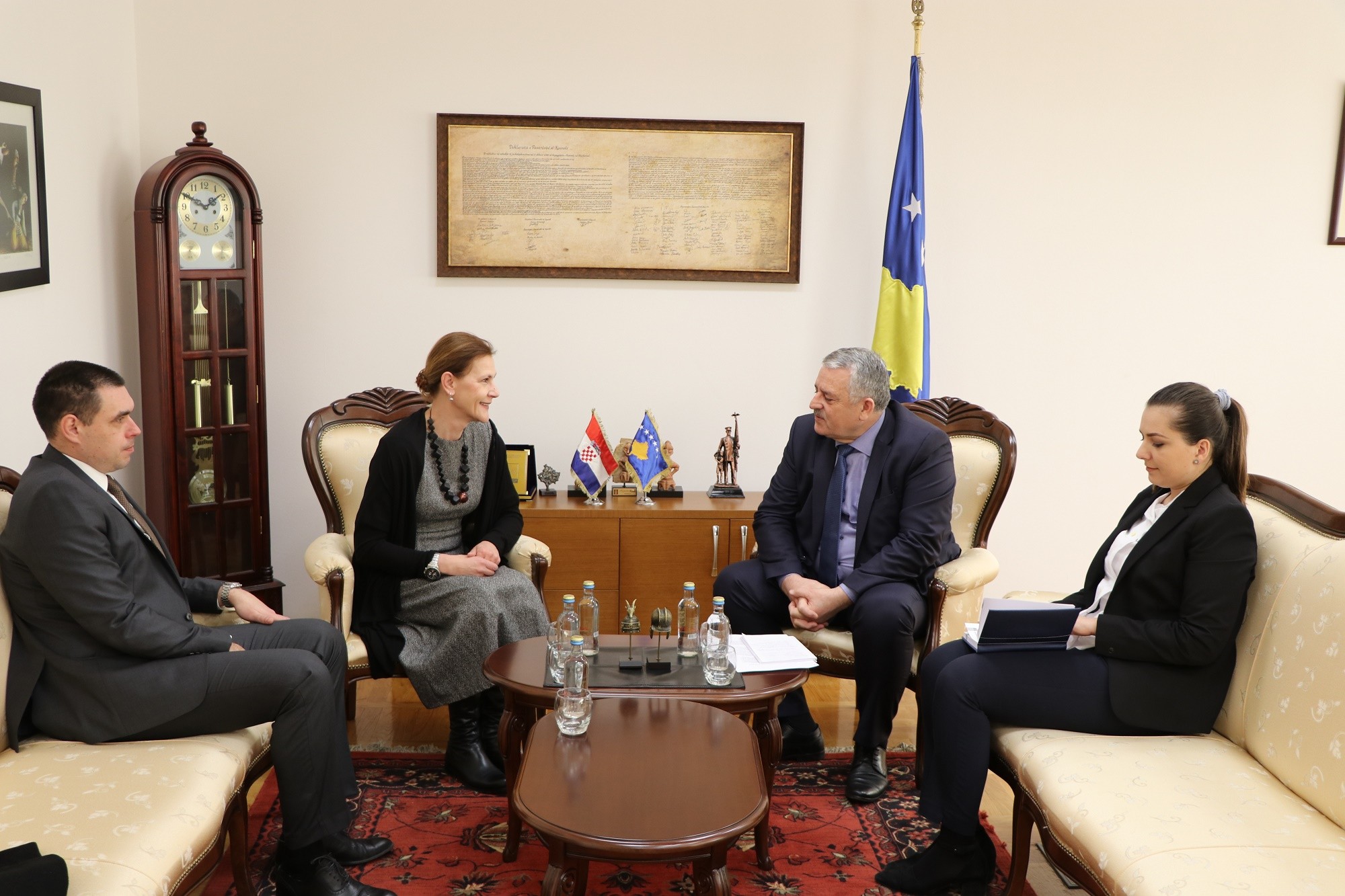 Kroacia vazhdon përkrahjen për institucionet e sigurisë në Kosovë