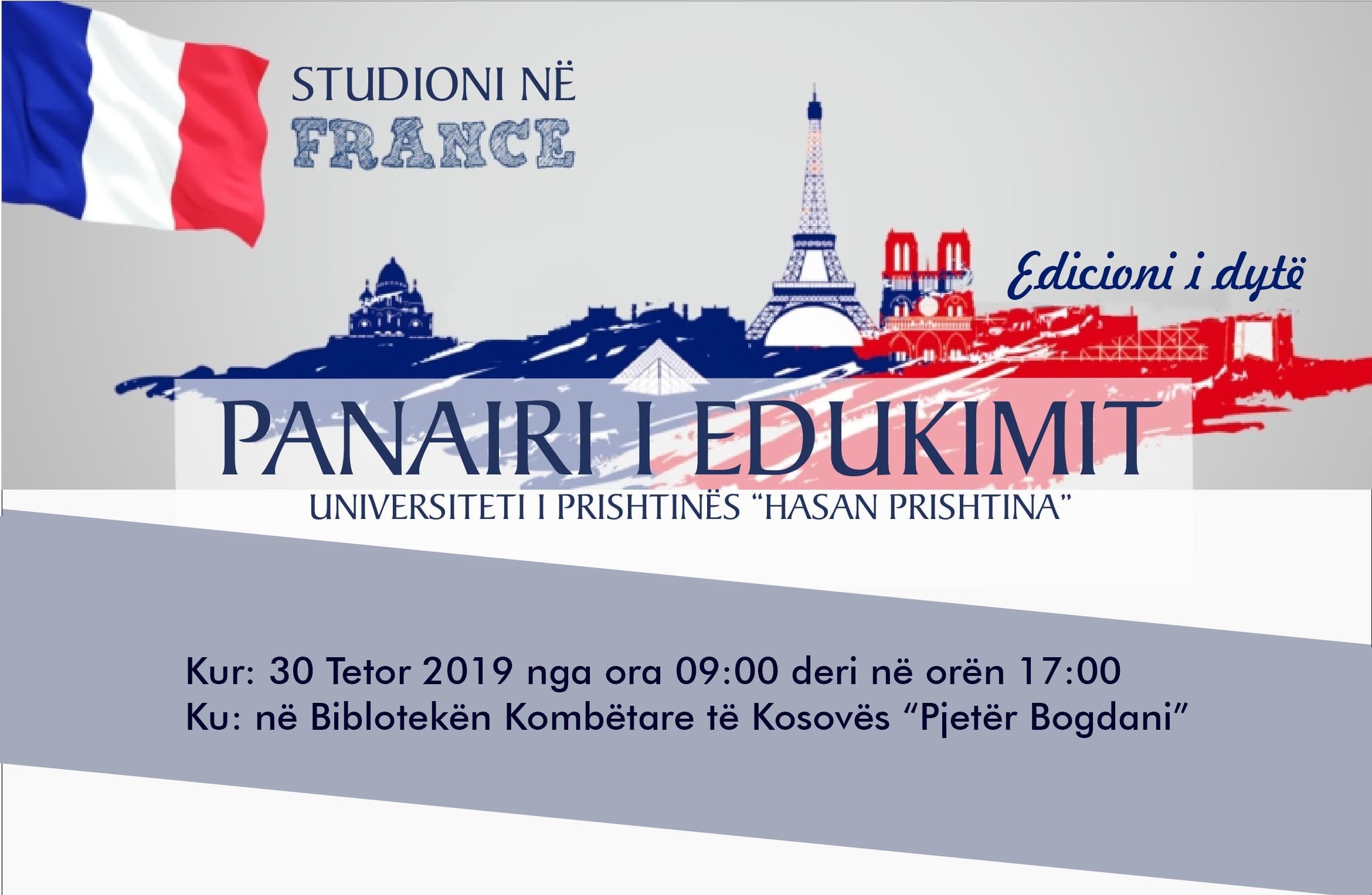 Mbahet Panairi i Edukimit "Studioni në Francë"