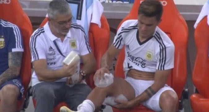 Dybala dëmton gjurin