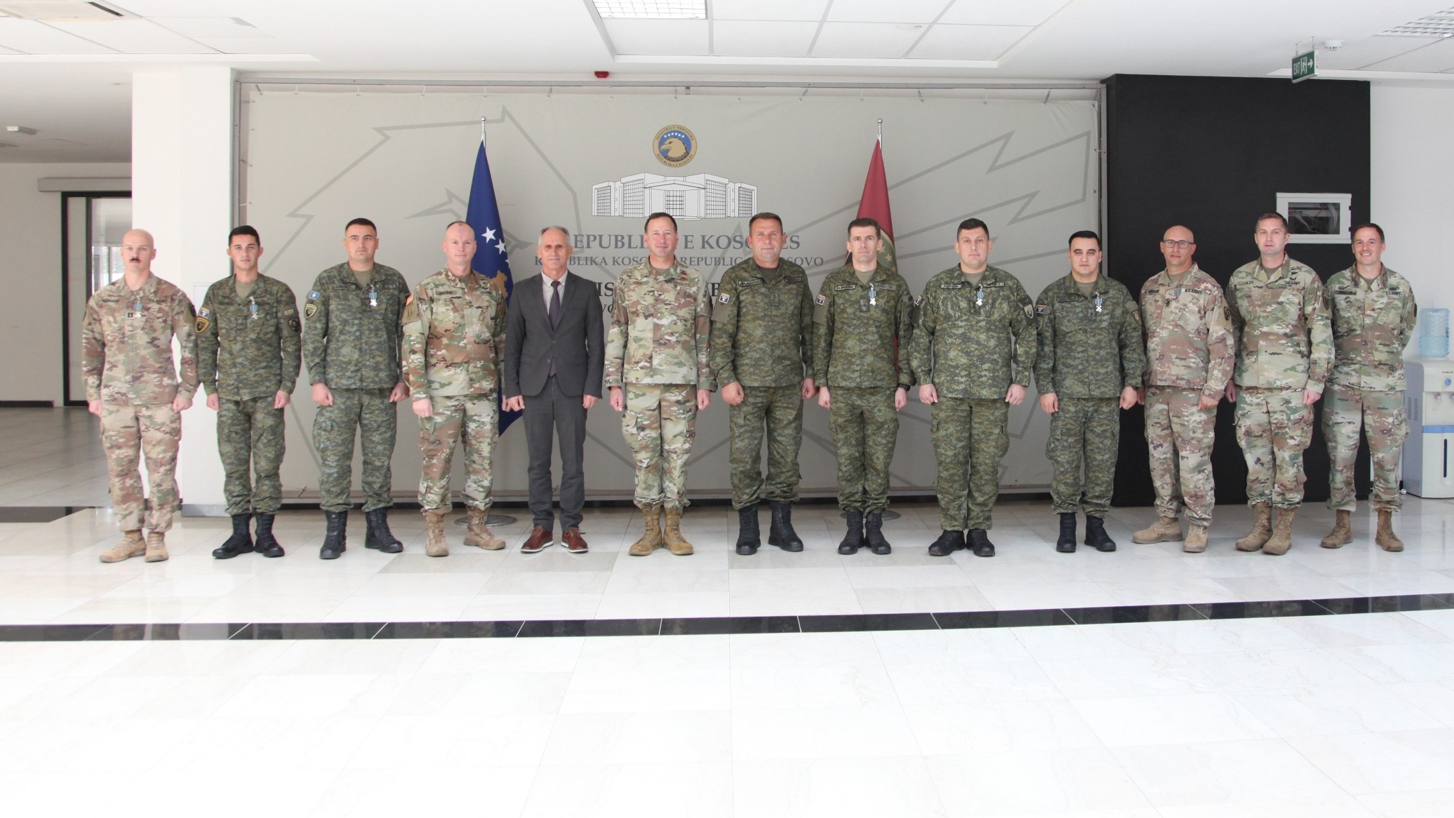 Pjesëtarët e FSK-së dekorohen me medalje pas misionit ushtarak jashtë vendit