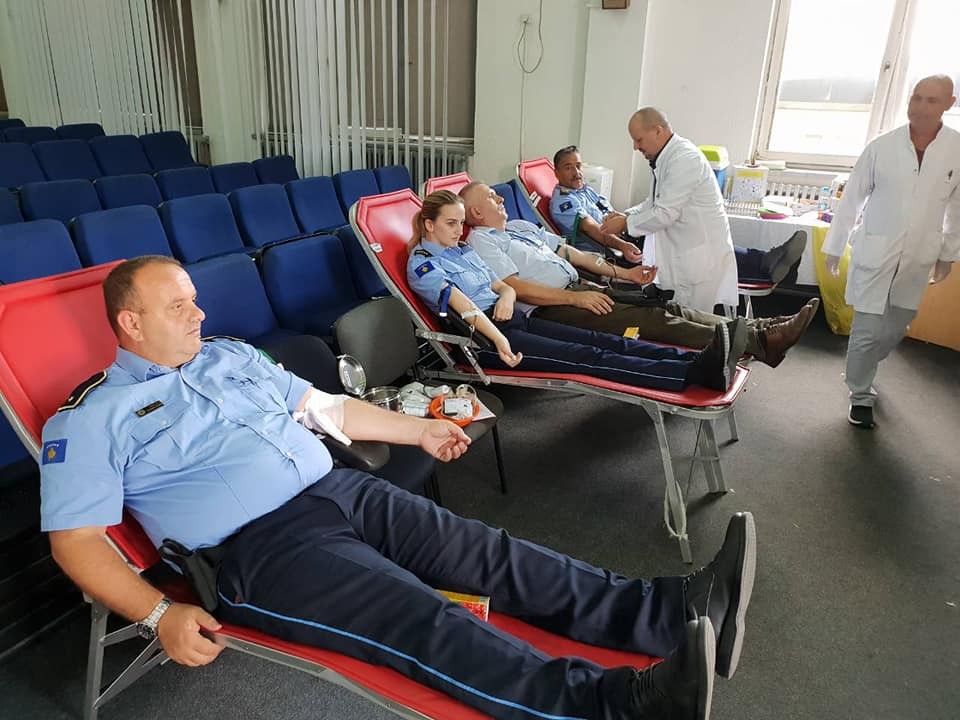 Policia vazhdon fushatën për dhurimin vullnetar të gjakut