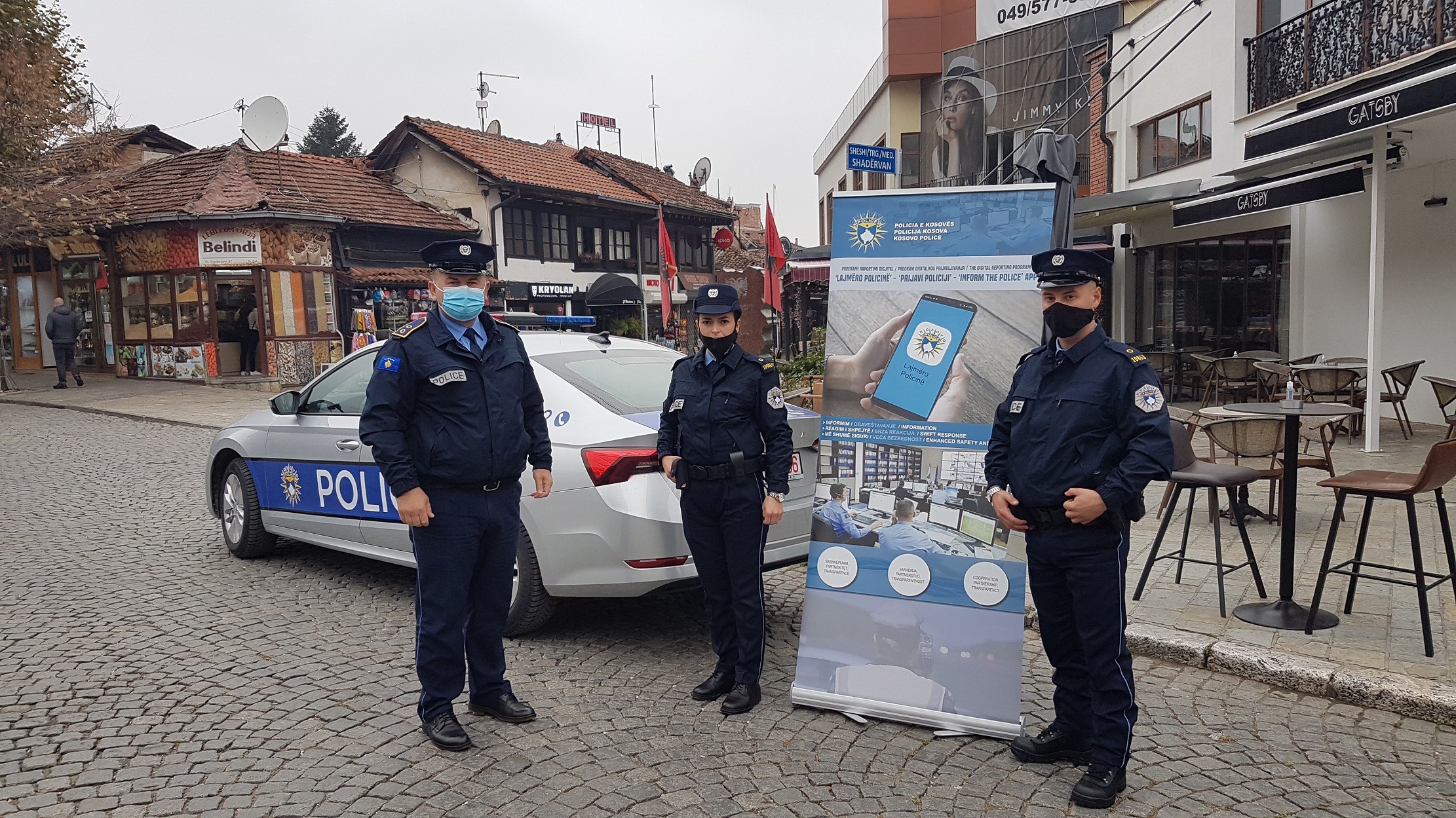 Policia në Prizren prezanton programin e raportimit digjital “Lajmëro policinë”